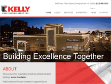Tablet Screenshot of buildkelly.com